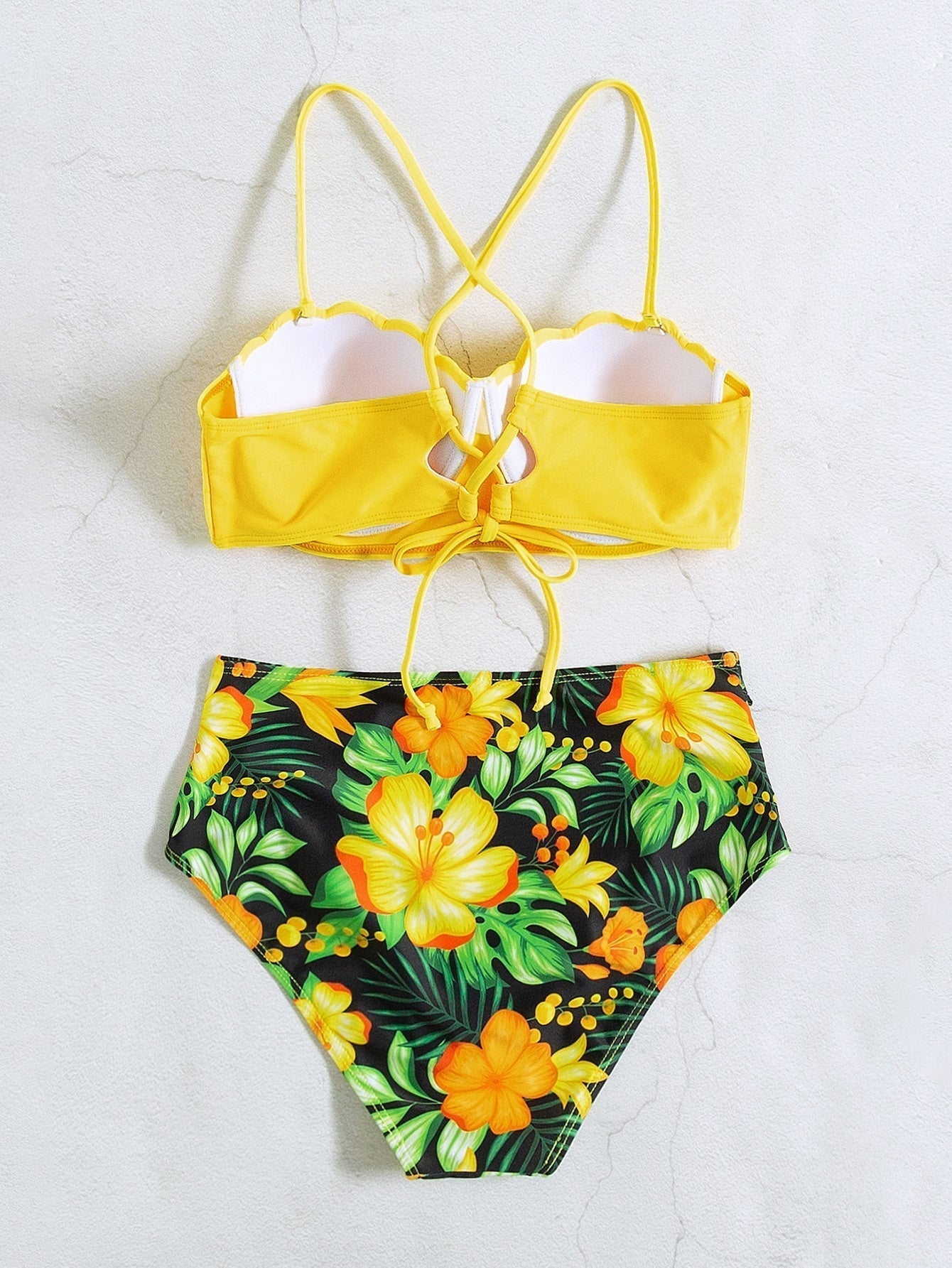 Tropical Boho Conjunto de biquíni