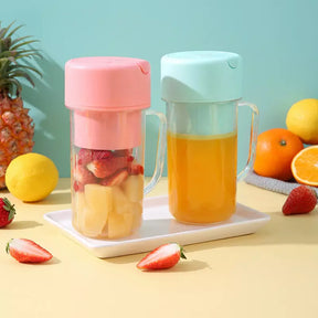 Copo Caneca Liquidificador Mini Juicer 420ml: Bebidas Frescas a Qualquer Hora, em Qualquer Lugar