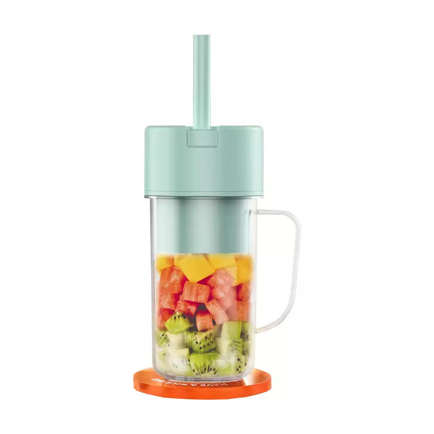 Copo Caneca Liquidificador Mini Juicer 420ml: Bebidas Frescas a Qualquer Hora, em Qualquer Lugar