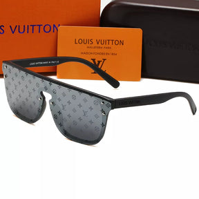 Louis Vuitton Marca D'água De Luxo Impressão LV WAIMEA Óculos De Sol Clássicos Moda Clássica Retro Flat Top Fashion Glasses Homens E Mulheres 2023