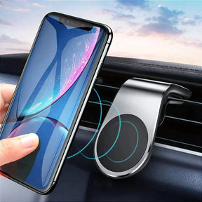 Suporte Celular Automotivo Universal Magnetico Ar Condicionado Imã Veicular Carro 360