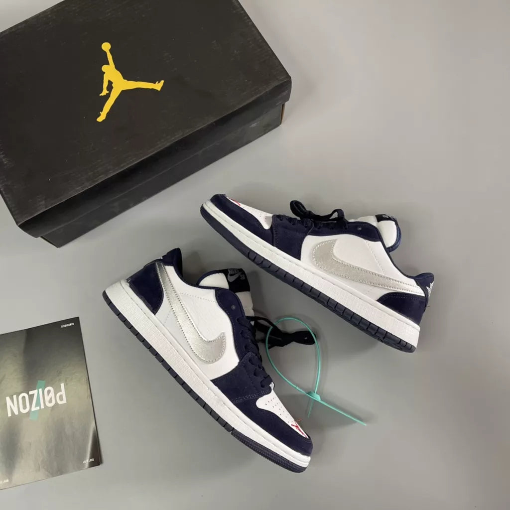 AIR JORDAN  CANO BAIXO Azul Marinho