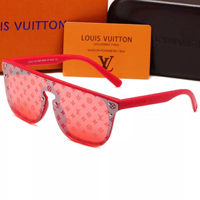 Louis Vuitton Marca D'água De Luxo Impressão LV WAIMEA Óculos De Sol Clássicos Moda Clássica Retro Flat Top Fashion Glasses Homens E Mulheres 2023