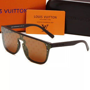 Louis Vuitton Marca D'água De Luxo Impressão LV WAIMEA Óculos De Sol Clássicos Moda Clássica Retro Flat Top Fashion Glasses Homens E Mulheres 2023